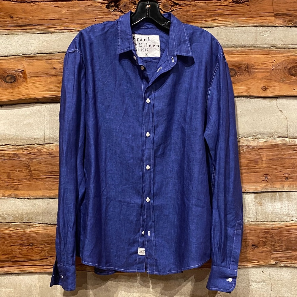 Frank & Eileen Linen Button Down